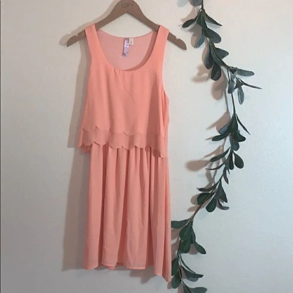 Alya Peach Dress Size: S